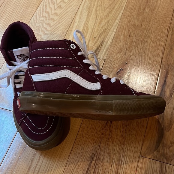 New Vans Skate Sk8 Hi~Royal Gum Pop Crush sneakers 6 - Picture 7 of 13
